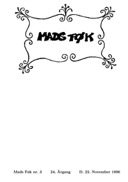 Madsføk Årgang 24 nummer 3