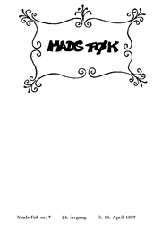 Madsføk Årgang 24 nummer 7