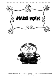 Madsføk Årgang 27 nummer 3